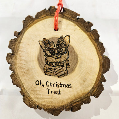 Woodburned Christmas Ornaments