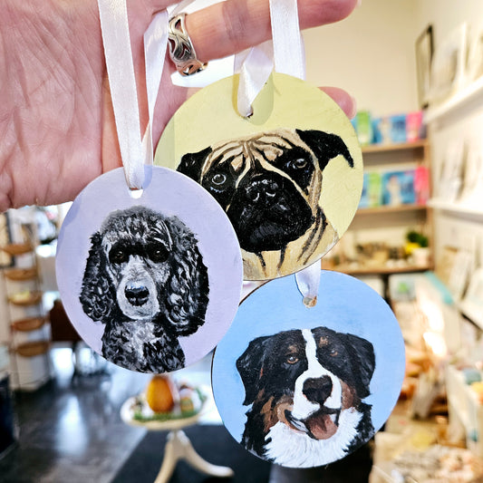 Dog Portrait Ornaments