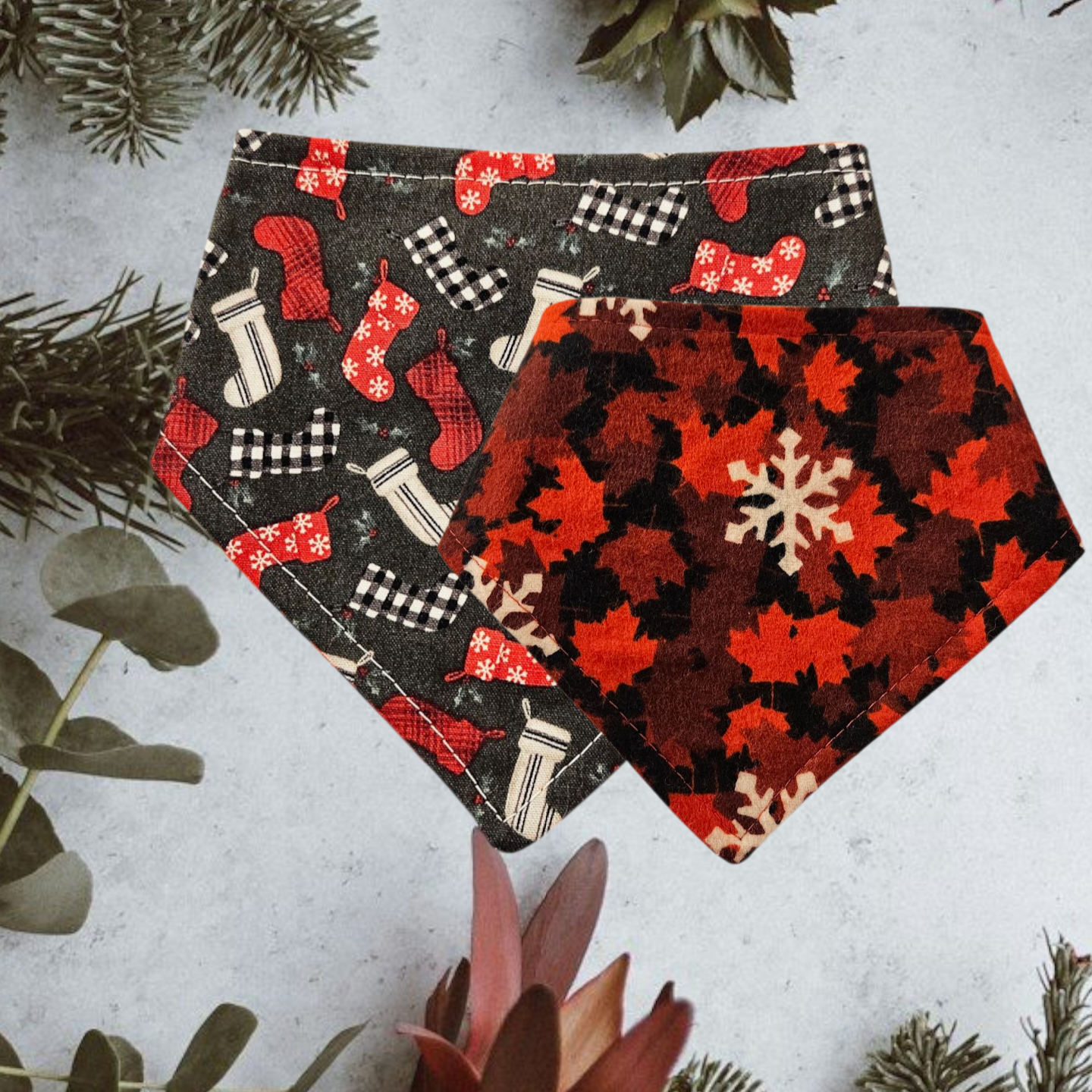 Holiday Dog Bandanas