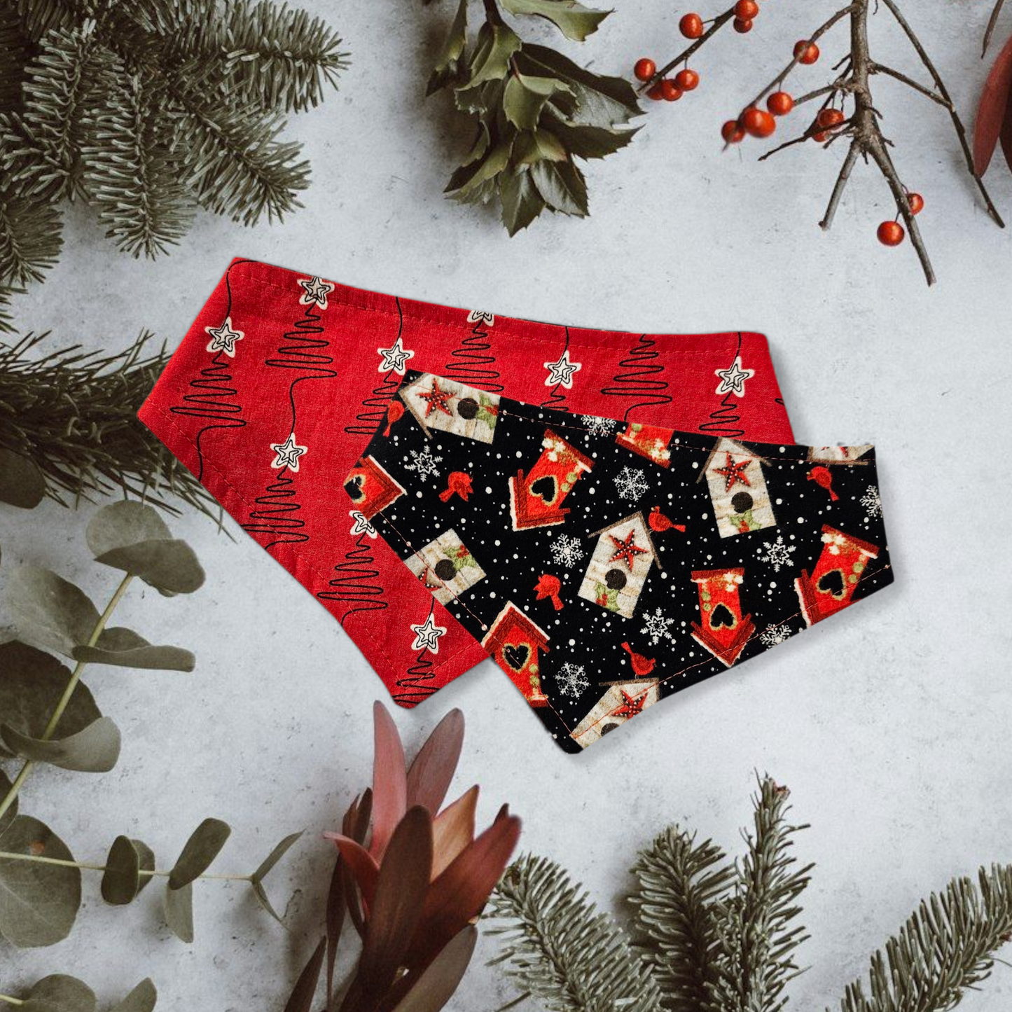 Holiday Dog Bandanas