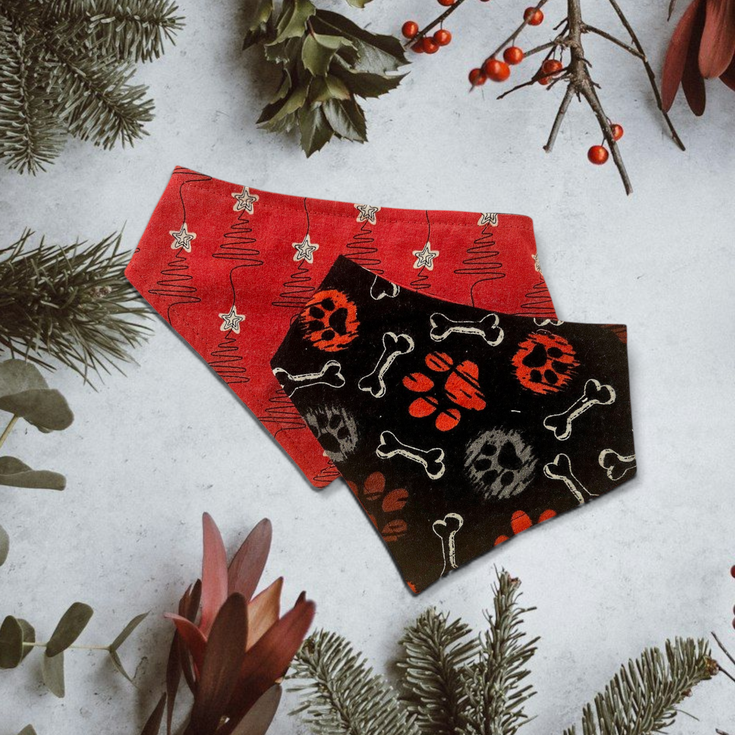 Holiday Dog Bandanas