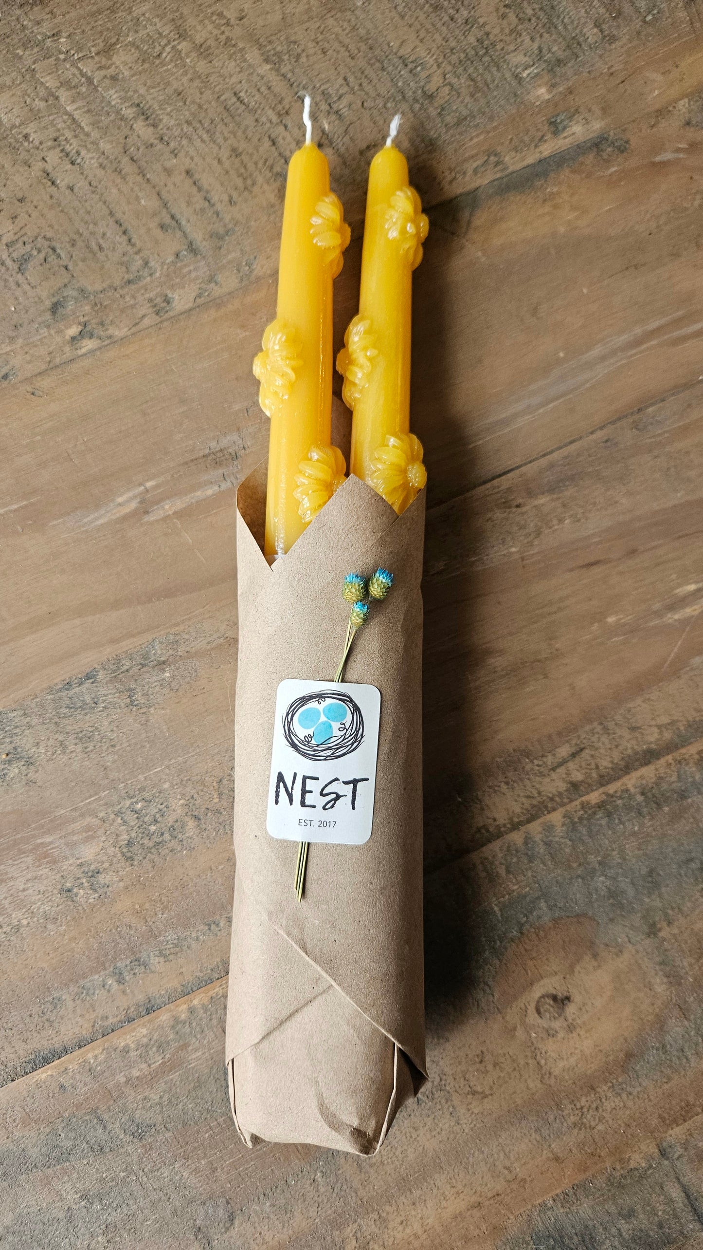 Beeswax Candles - by Nest