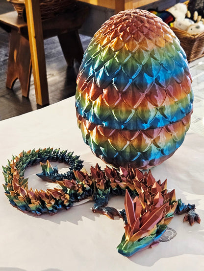 3D Printed Dragon Eggs - Large 8.5"