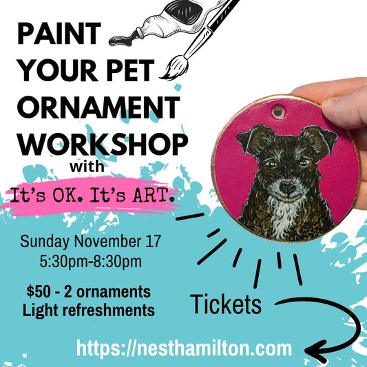 Paint Your Pet - Ornament Workshop