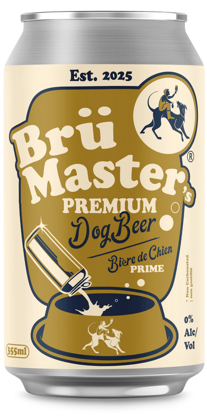 BrüMaster's Premium Dog Beer - SINGLE CAN