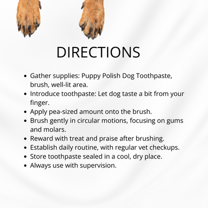 Puppy Polish - Filet Mignon (Beef) Toothpaste