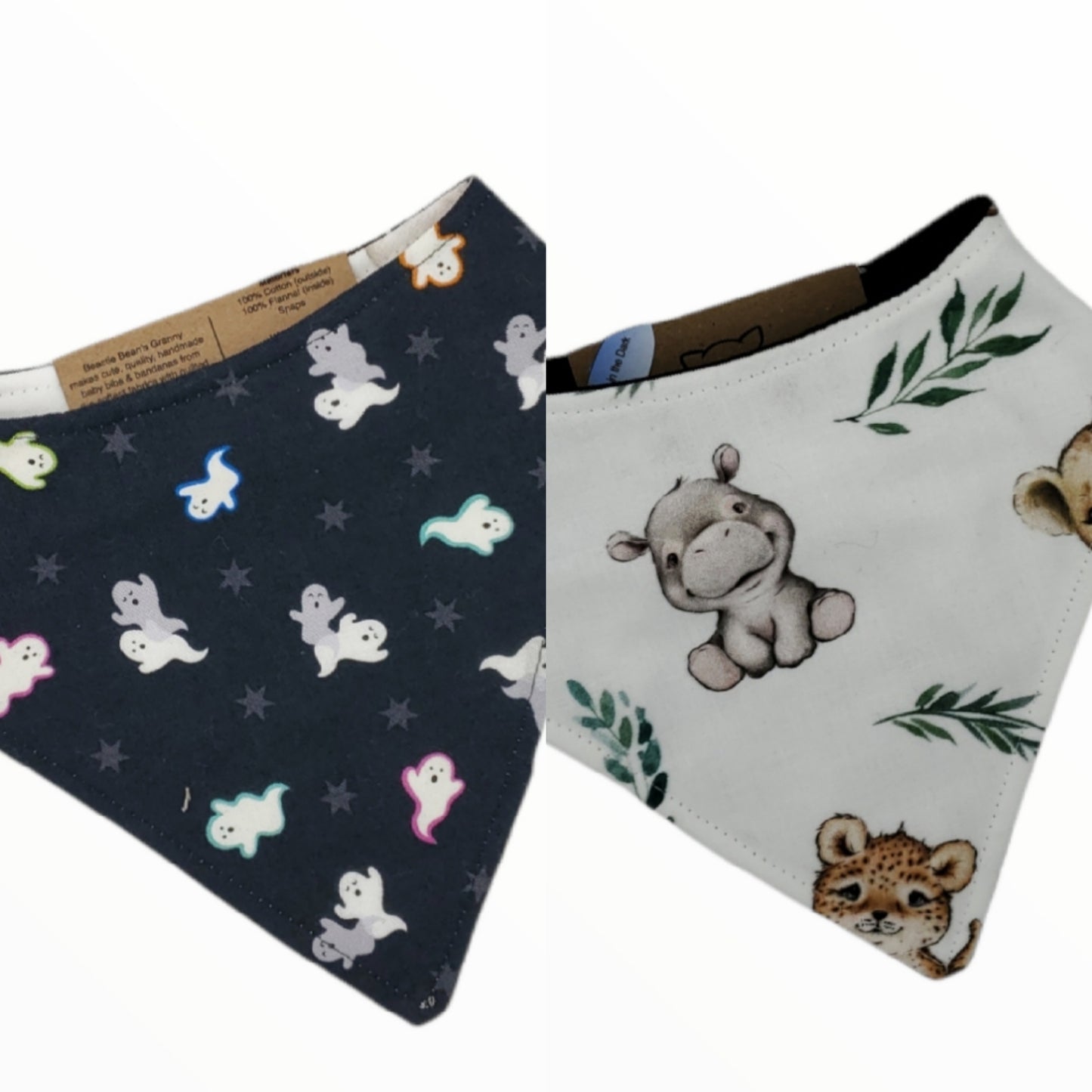 Reversible Baby Bandanas