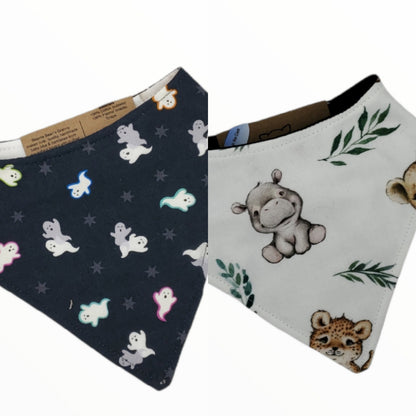 Reversible Baby Bandanas