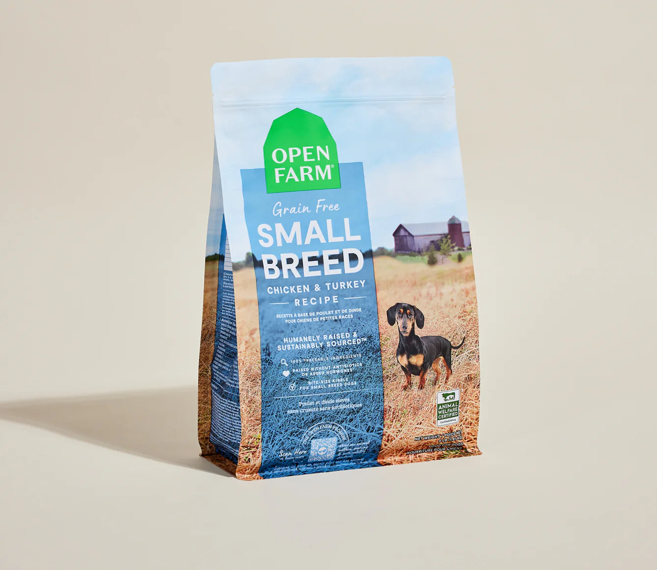 Open Farm Grain-Free Dry Dog Food - Small Breed Chicken & Turkey Recipe