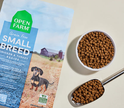 Open Farm Grain-Free Dry Dog Food - Small Breed Chicken & Turkey Recipe