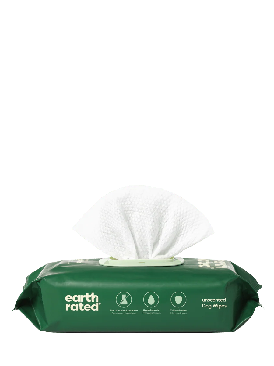 Earth Rated® Unscented Dog Wipes