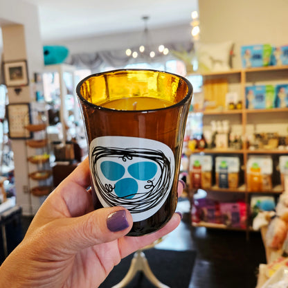 Beeswax Candle Jars by Nest