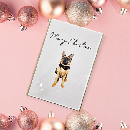 Christmas Dog Greeting Cards