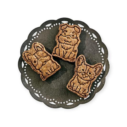 Dog Snacks - Carob Coconut Cookies
