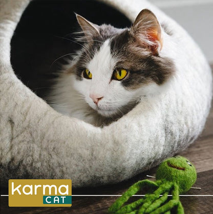 Natural Wool Pet Beds - Cat Cave