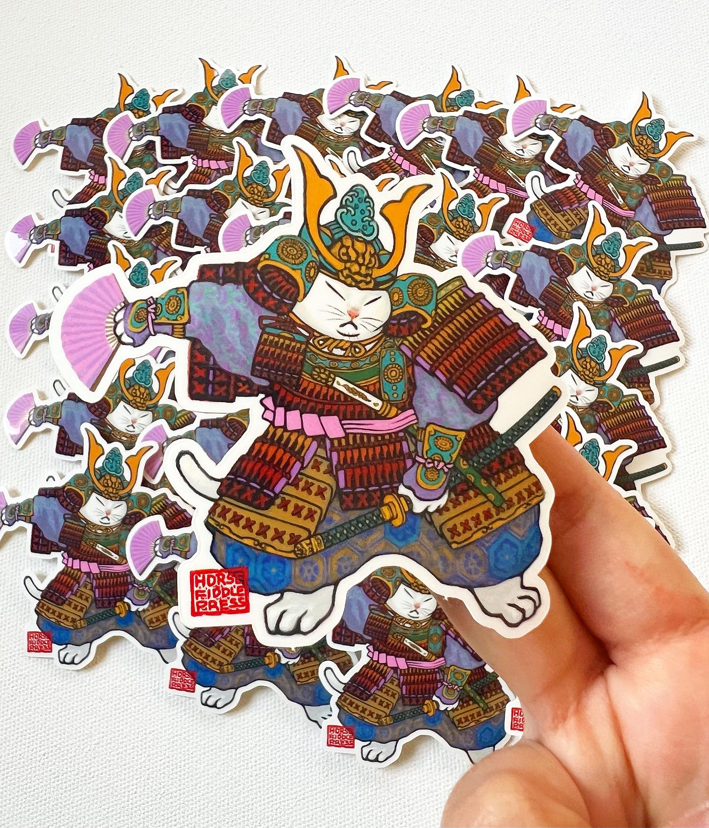 Vinyl Stickers - Horse Fiddle Press