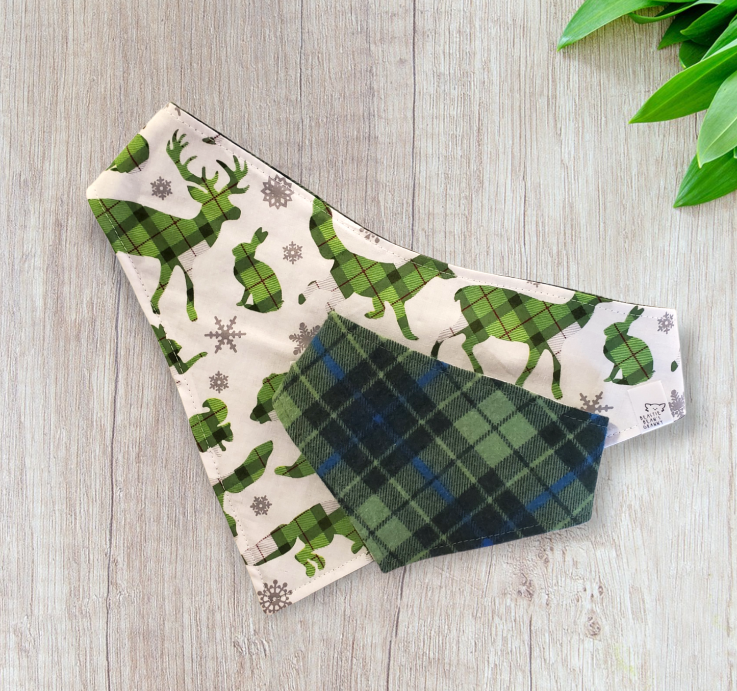 Reversible Dog Bandanas