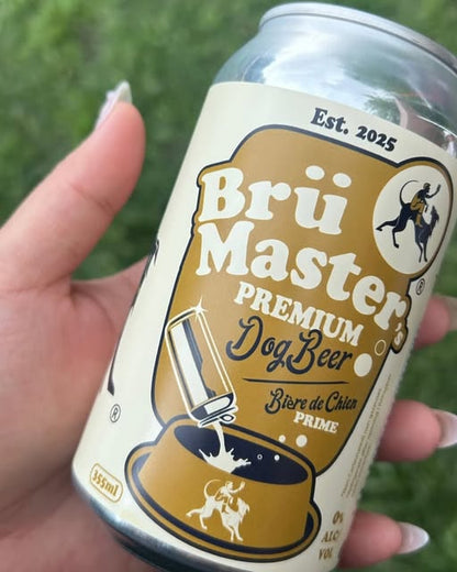 BrüMaster's Premium Dog Beer - SINGLE CAN