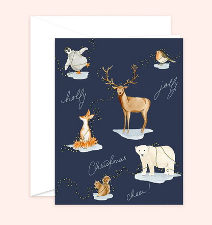 Holiday Greeting Cards - by Almeida Illustrations