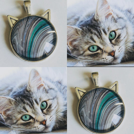 Cat Pendant Necklaces