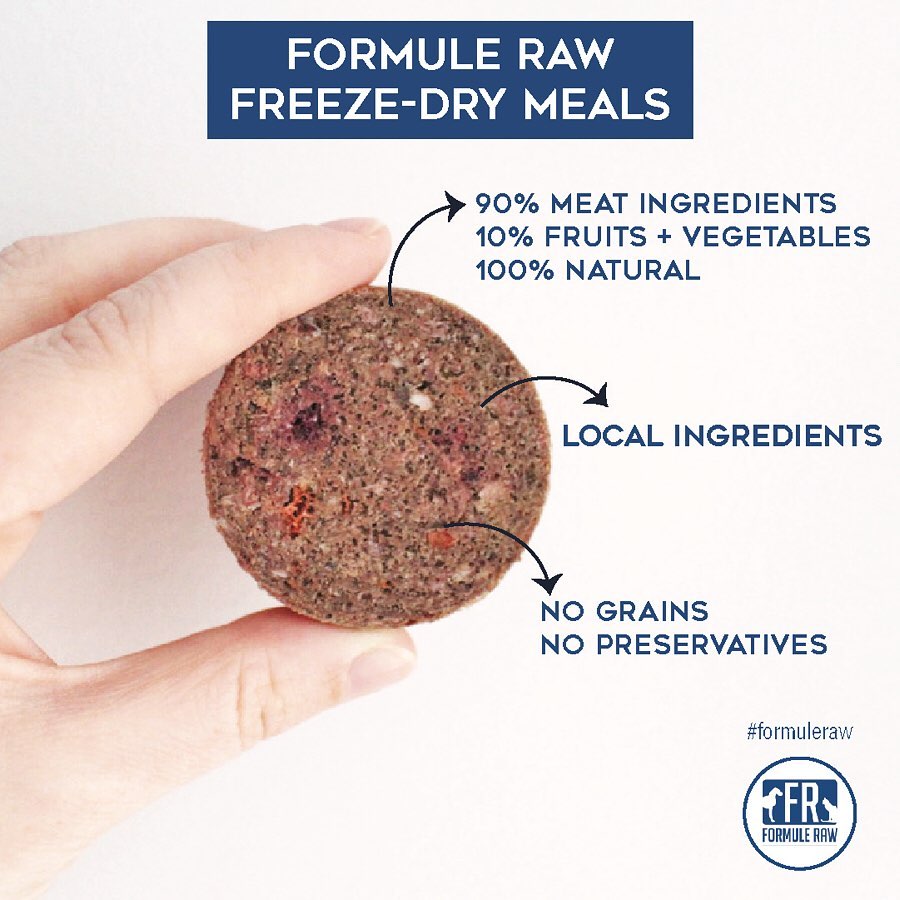 Formula Raw Freeze Dried Complete Diet - DOGS