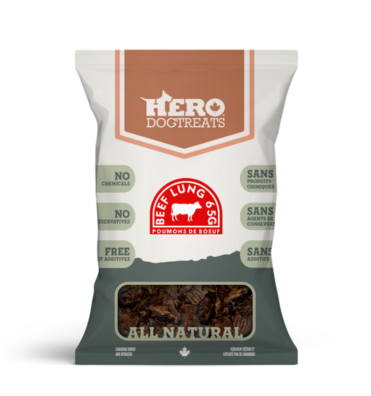 Hero Dog Treats - Beef Lung