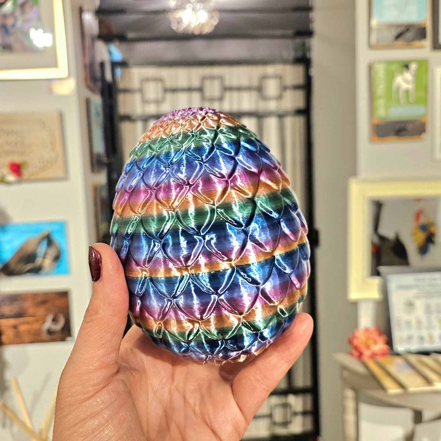 3D Printed Dragon Eggs