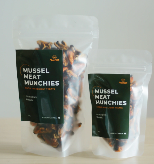 Treatoes Dog Treats - Mussel Meat Munchie