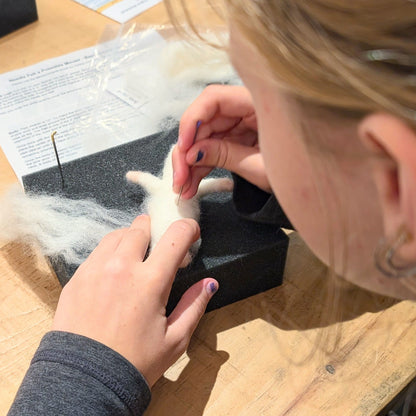 Bunny Needle Felting Workshop