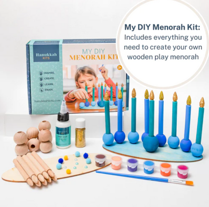 Hannukkah DIY Menorah Kit