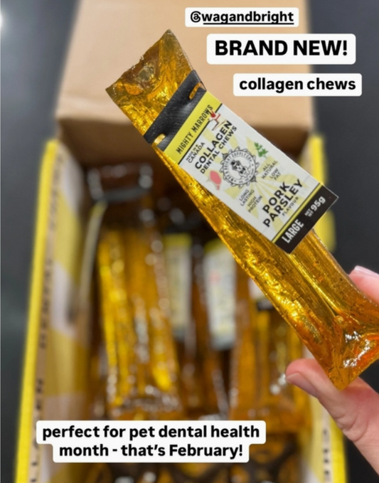 Mighty Marrows Collagen Dental Chews