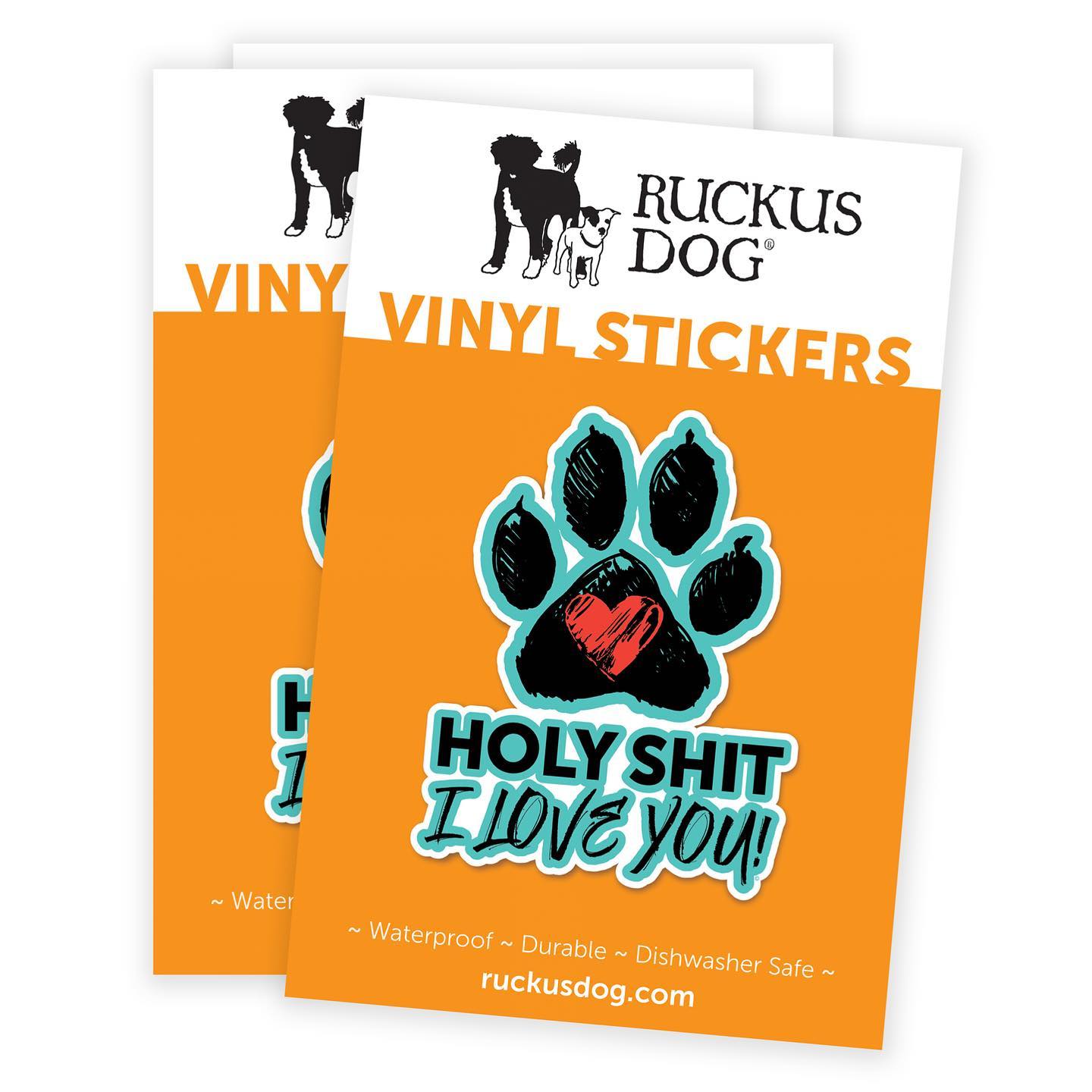 Vinyl Stickers - Ruckus Dog!