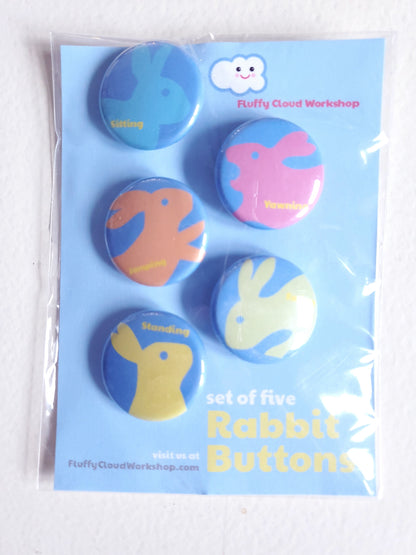 Rabbit Button Sets