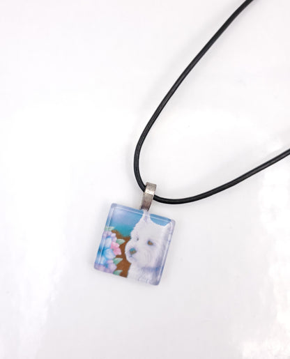 Glass Pendant Necklaces