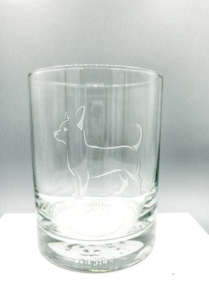 Etched Whisky Glasses