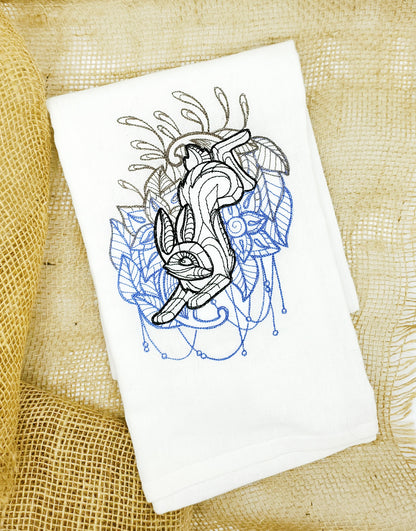 Embroidered Tea Towels