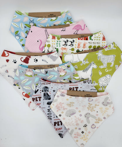 Reversible Baby Bandanas