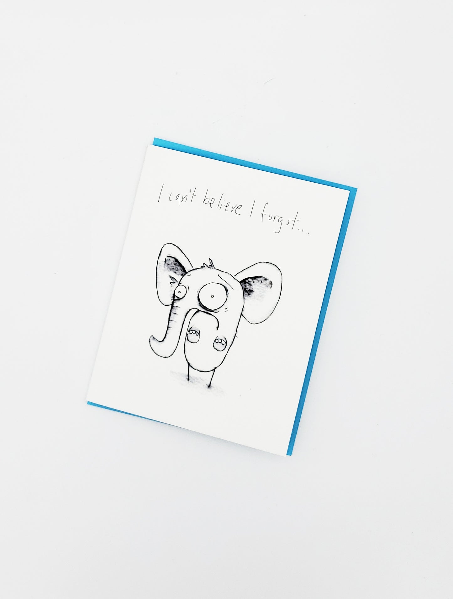Greeting Card - I Can't Believe I Forgot....