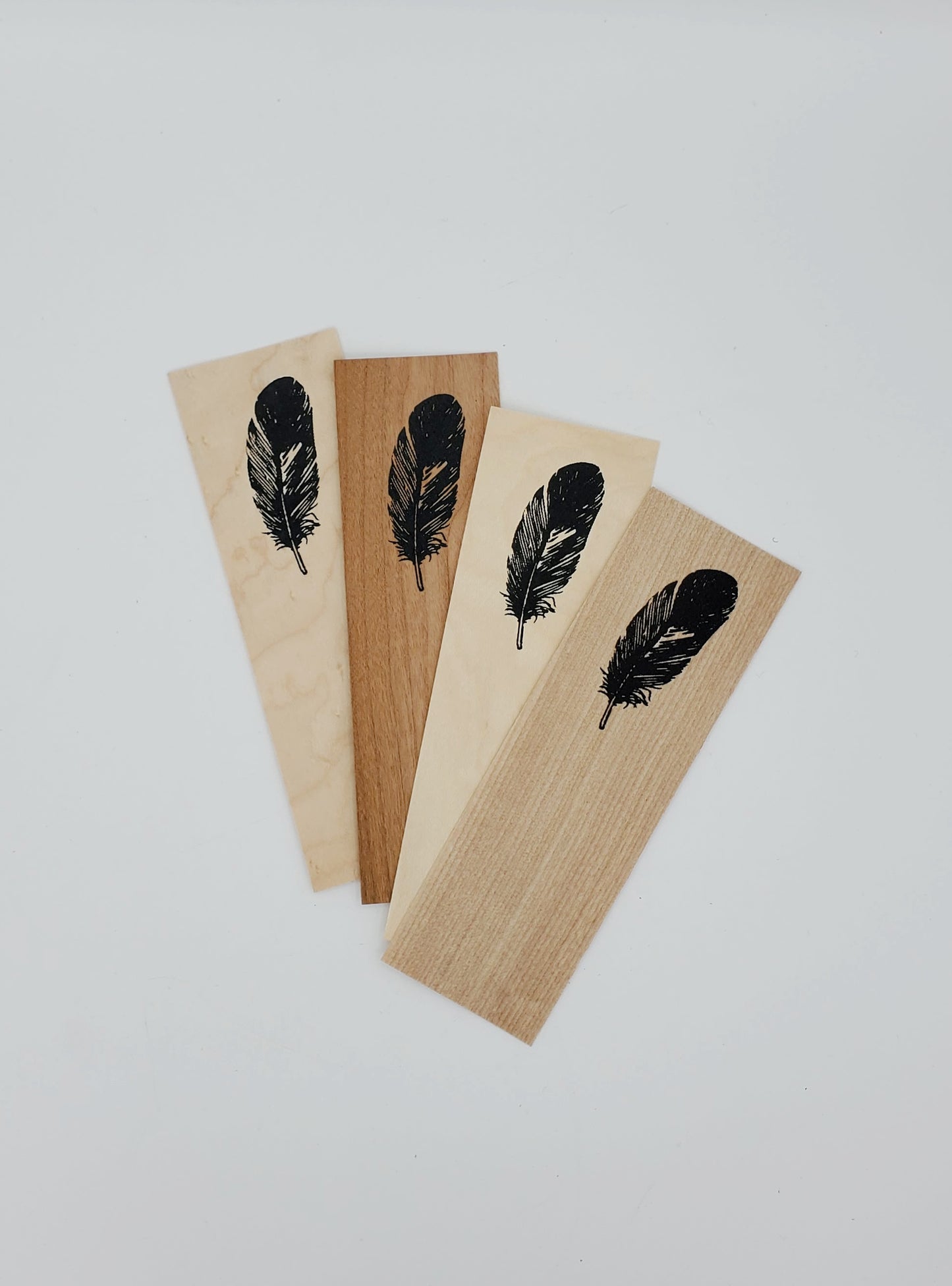Wood Veneer Bookmarks
