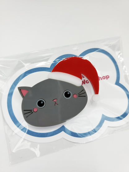 Christmas Cat Pins