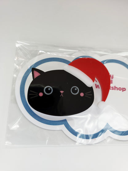 Christmas Cat Pins