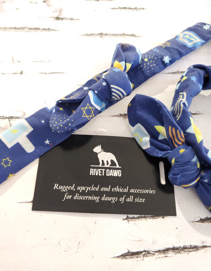 Holiday Dog Collar Necktie Bandanas