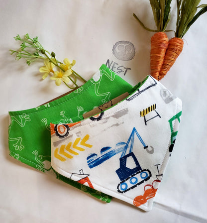 Reversible Baby Bandanas