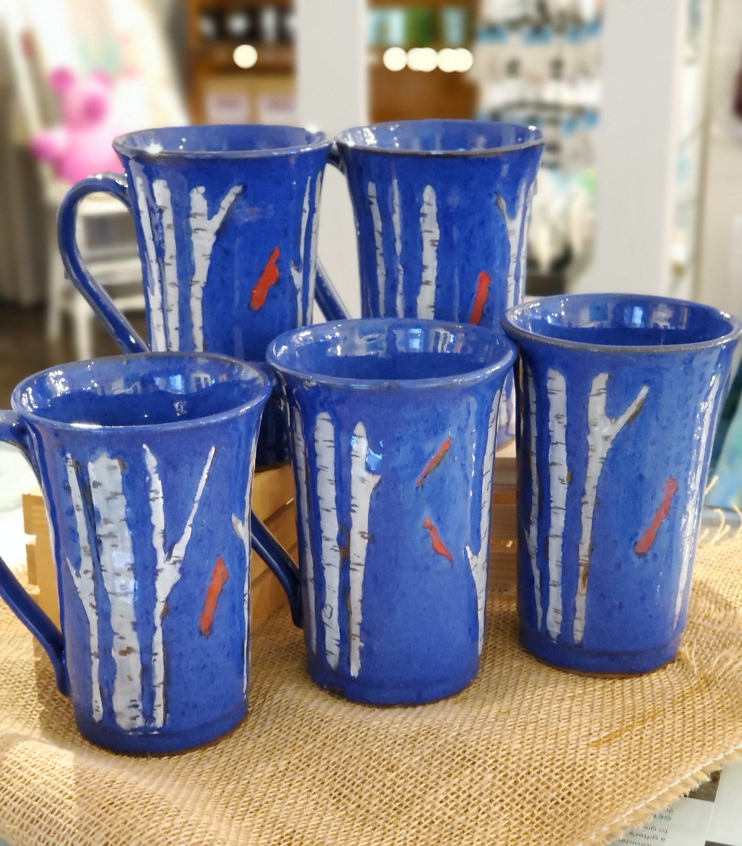 Ceramic Mugs - by Janet Cann
