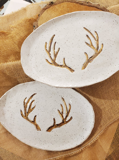 Antler Ceramic Trays