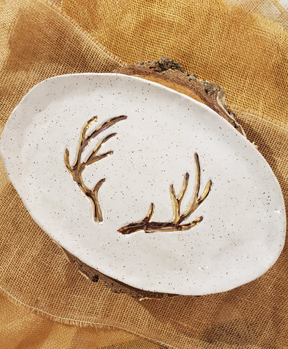 Antler Ceramic Trays