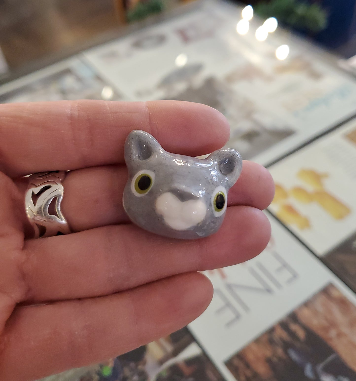 Porcelain Animal Magnets