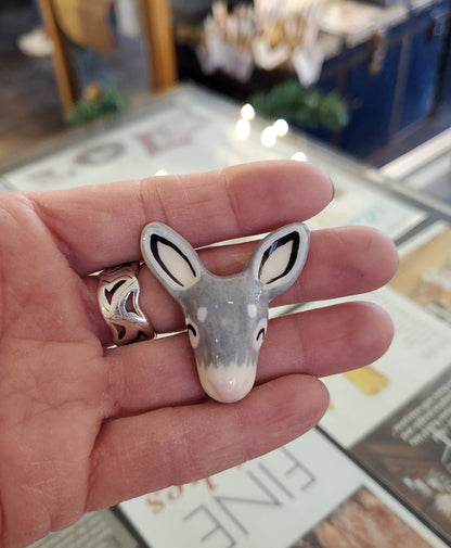 Porcelain Animal Magnets