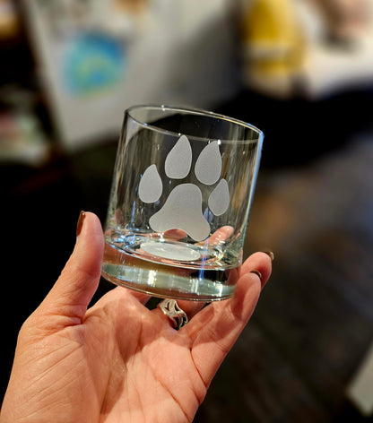 Etched Whisky Glasses