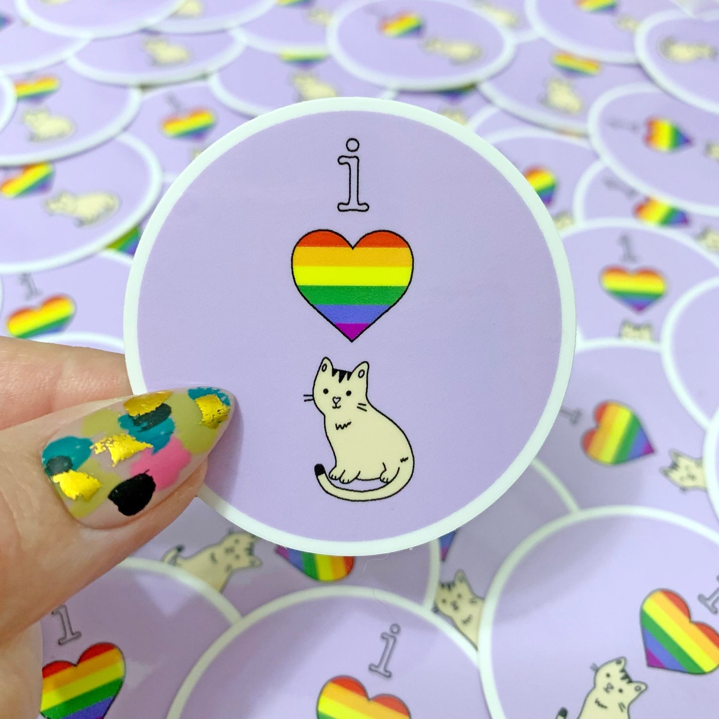 Kitties & Cabernet - stickers